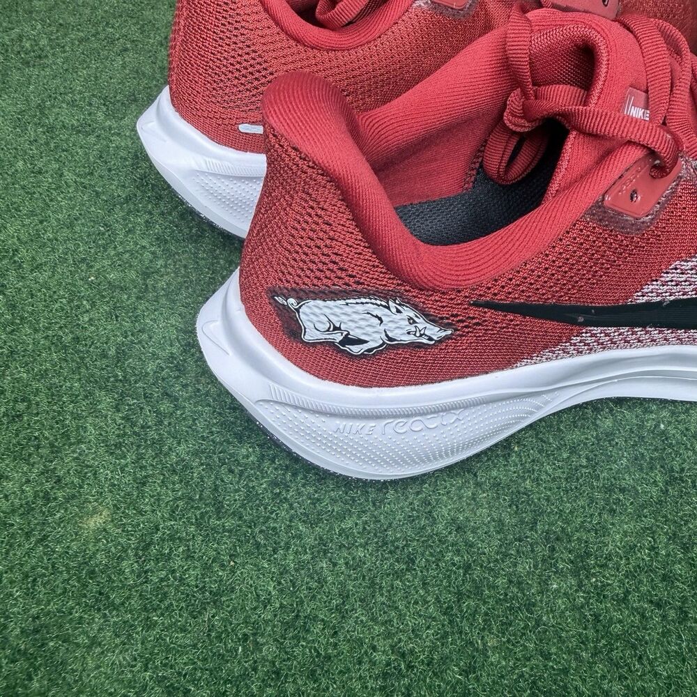 Sz 10 Nike Air Zoom Pegasus 41 Arkansas Razorbacks IB3246 600 Men’s - Picture 5 of 11
